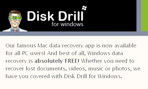 Disk Drill For Windows 1.0.187 | Download Program Free | ดาวน์โหลดโปรแกรมฟรี